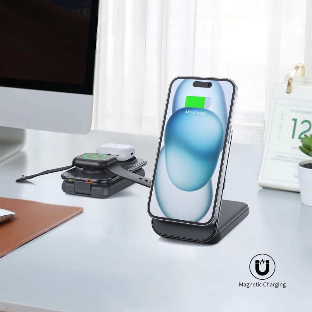 MagSafe Power Bank - 3-in-1 Wireless, 15W | Fast Charge