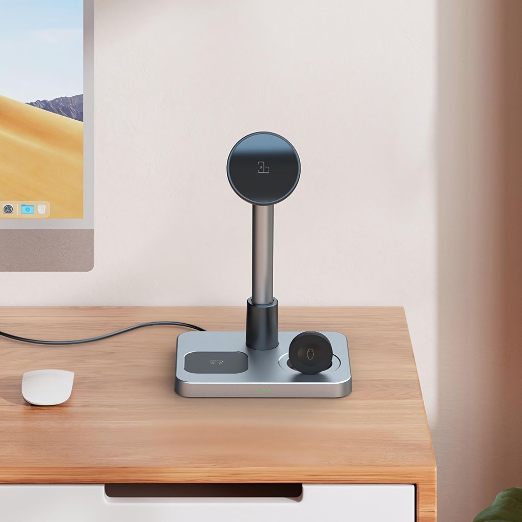 Magnetic Wireless Charger - 3-in-1 Apple | Fast Charge
