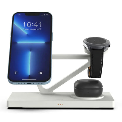 Samsung 3 in 1 Charger - Wireless, White | Declutter Space