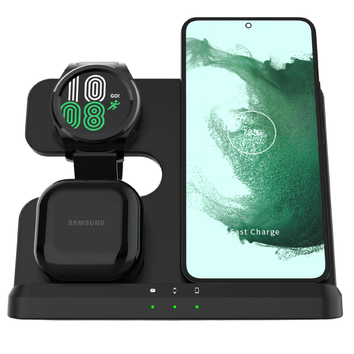 Samsung 3 in 1 Charger - Fast Charging, Compact | Organize