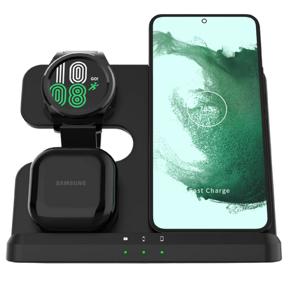 Samsung 3 in 1 Charger - Fast Charging, Compact | Organize