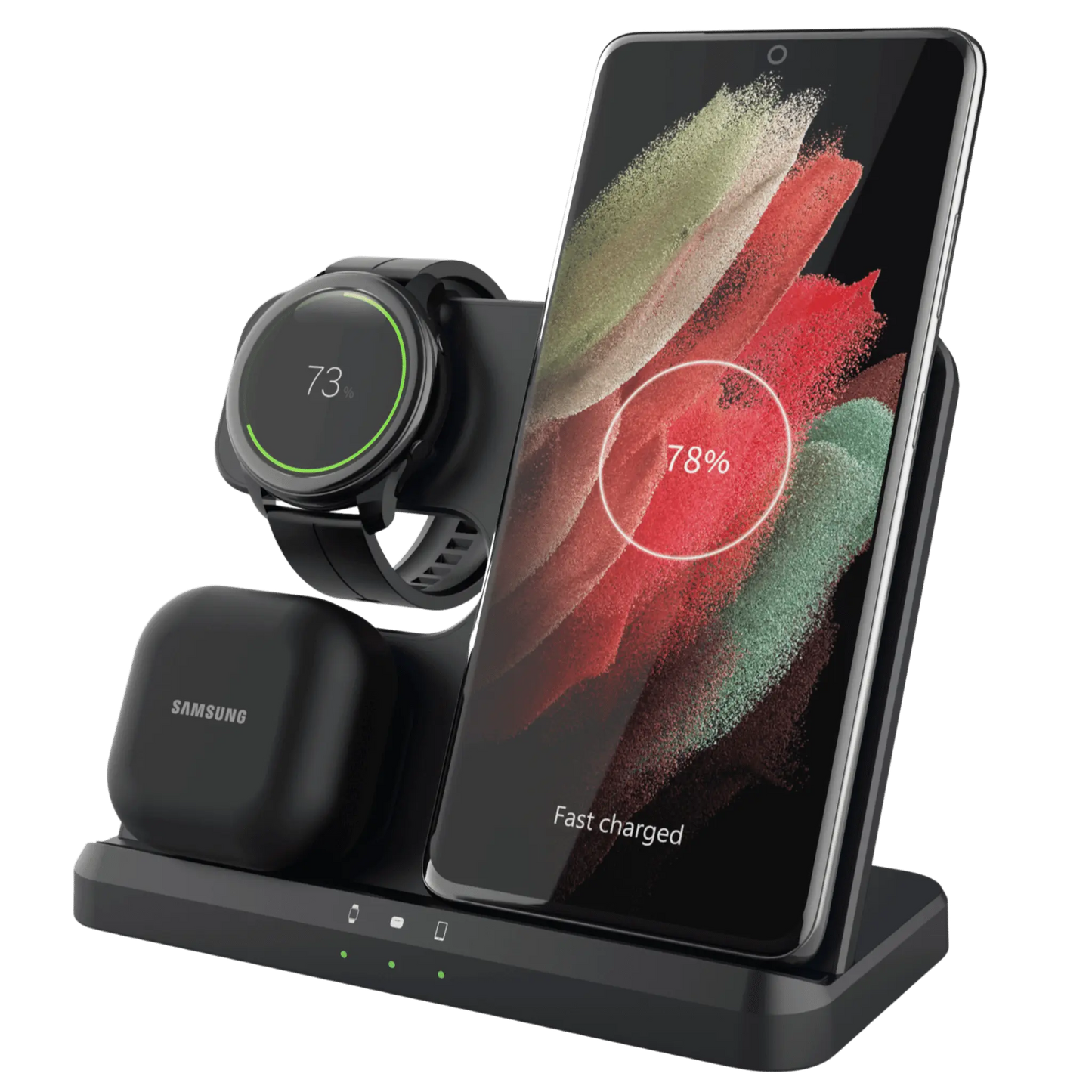 Samsung Charger Station - 3-in-1 Wireless | Clutter-Free
