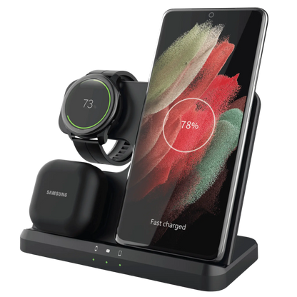 Samsung Charger Station - 3-in-1 Wireless | Clutter-Free