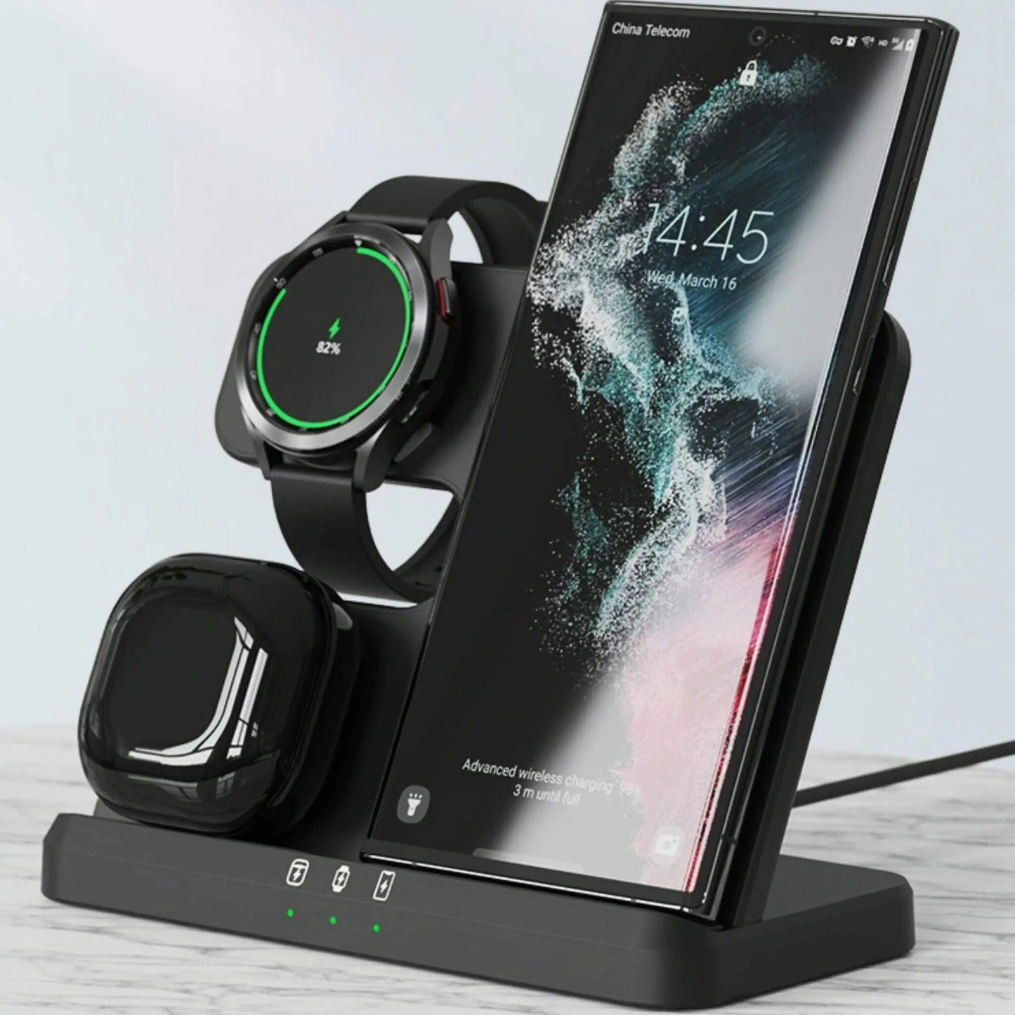 Samsung 3 in 1 Charger - Fast Charging, Compact | Organize
