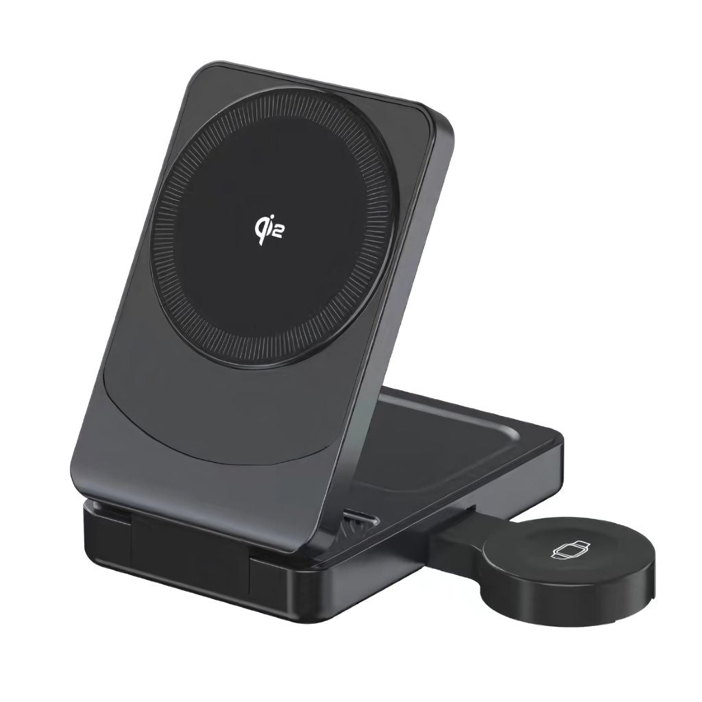 Qi2 3-in-1 Foldable Charger - Fast Charge, Portable | Apple