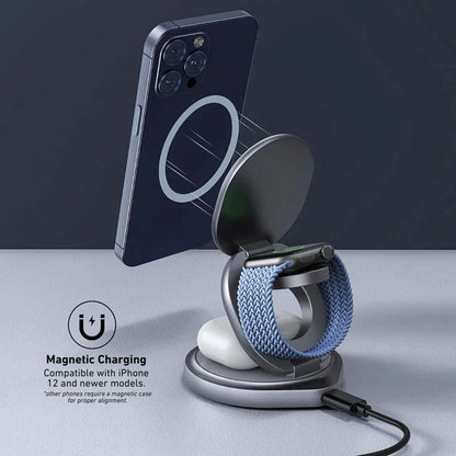 Apple 3 in 1 Charger - Foldable, Fast | Clutter-Free