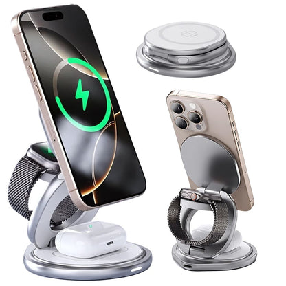 Apple 3 in 1 Charger - Foldable, Fast | Clutter-Free