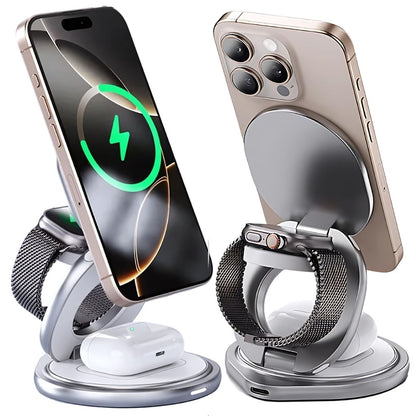 Apple 3 in 1 Charger - Foldable, Fast | Clutter-Free