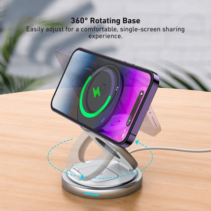 Apple 3 in 1 Charger - Foldable, Fast | Clutter-Free