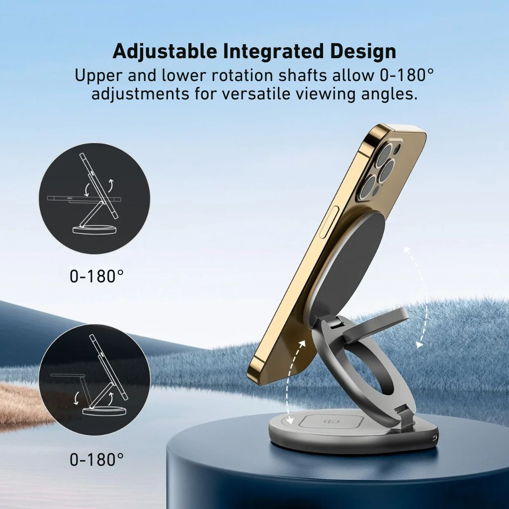 Apple 3 in 1 Charger - Foldable, Fast | Clutter-Free
