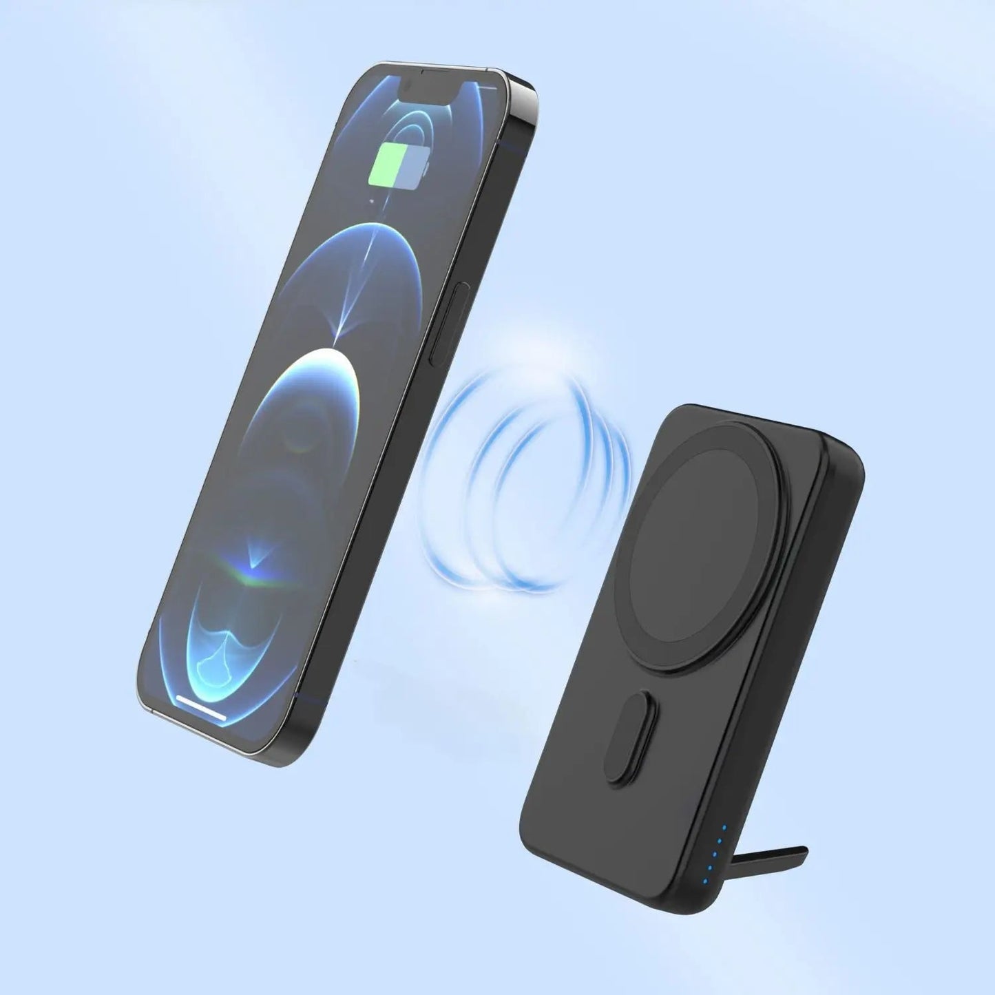 Apple charging station - 3-in-1 Wireless, 5000mAh | Travel-Friendly