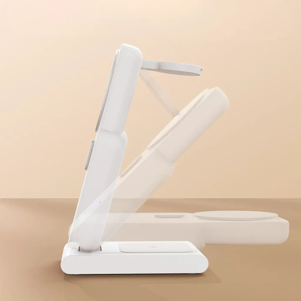 Apple charging station - 3-in-1 Wireless, 5000mAh | Travel-Friendly