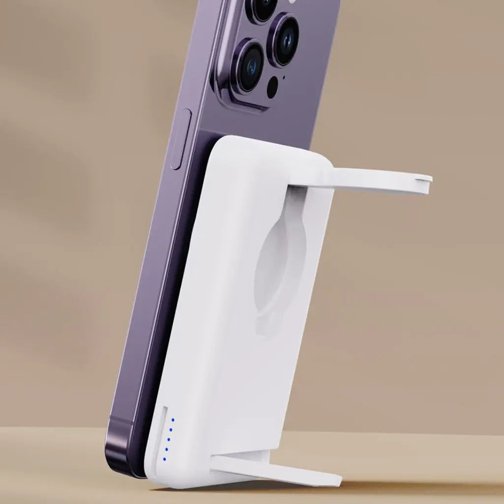 Apple charging station - 3-in-1 Wireless, 5000mAh | Travel-Friendly