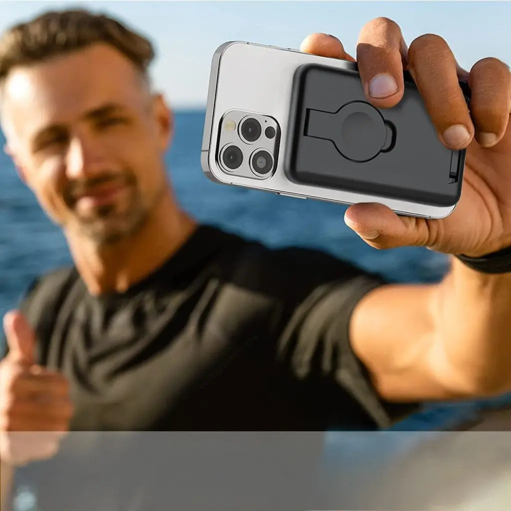 Apple charging station - 3-in-1 Wireless, 5000mAh | Travel-Friendly