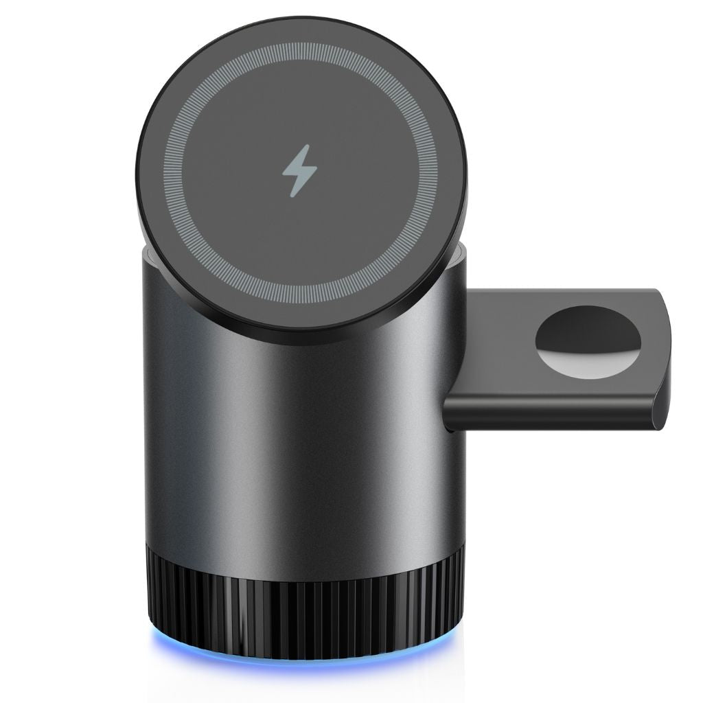 Magnetic Charger - 3-in-1 Wireless | Declutter Desk