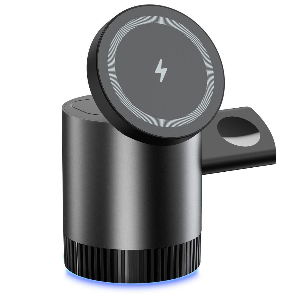 Magnetic Charger - 3-in-1 Wireless | Declutter Desk