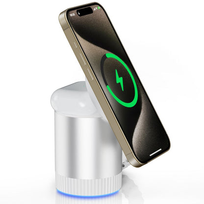 Magnetic Charger - 3-in-1 Wireless | Declutter Desk