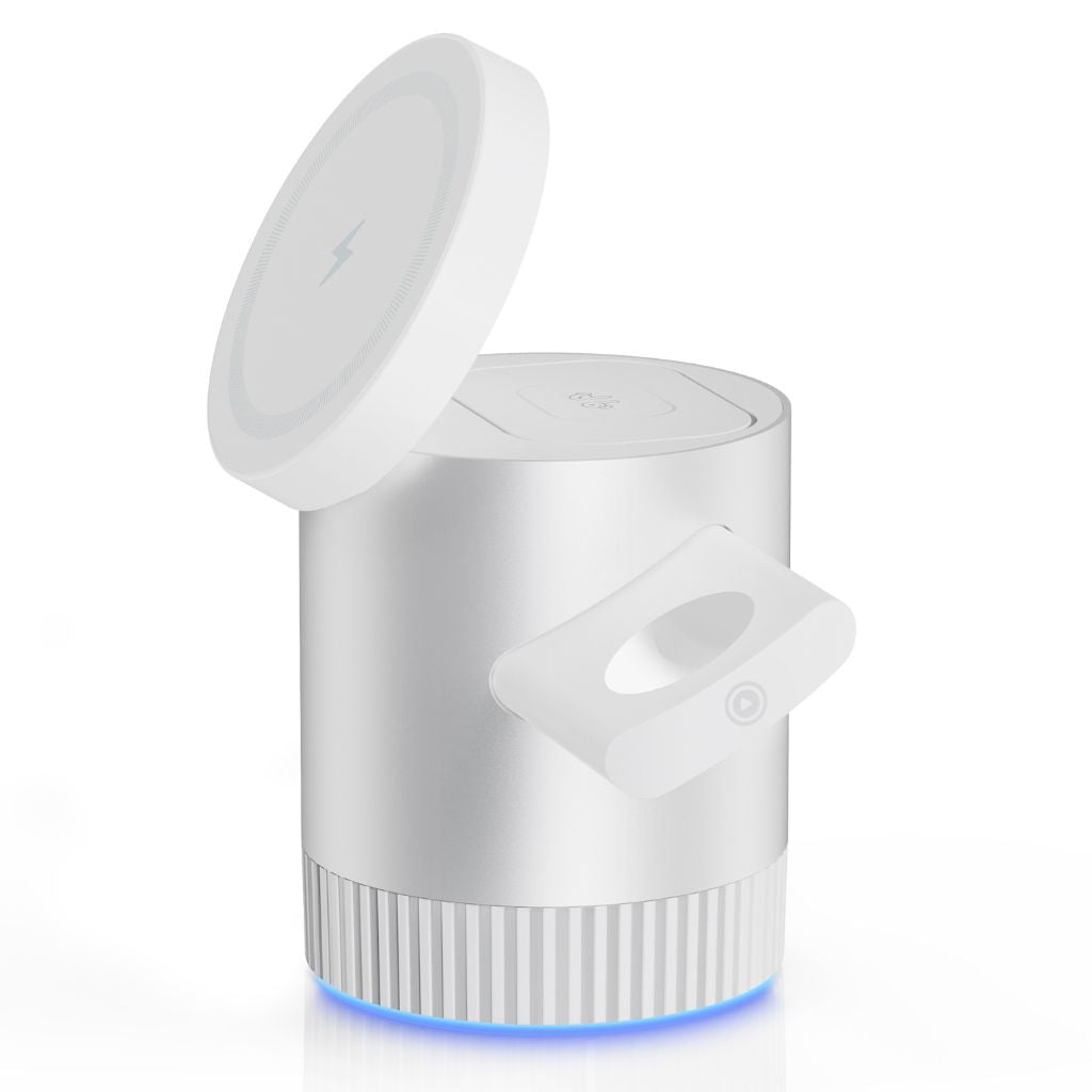 Magnetic Charger - 3-in-1 Wireless | Declutter Desk