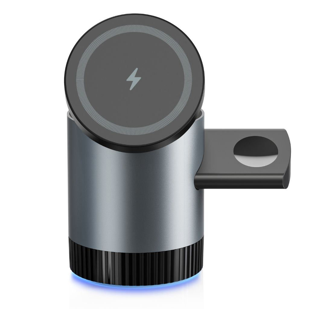 Magnetic Charger - 3-in-1 Wireless | Declutter Desk