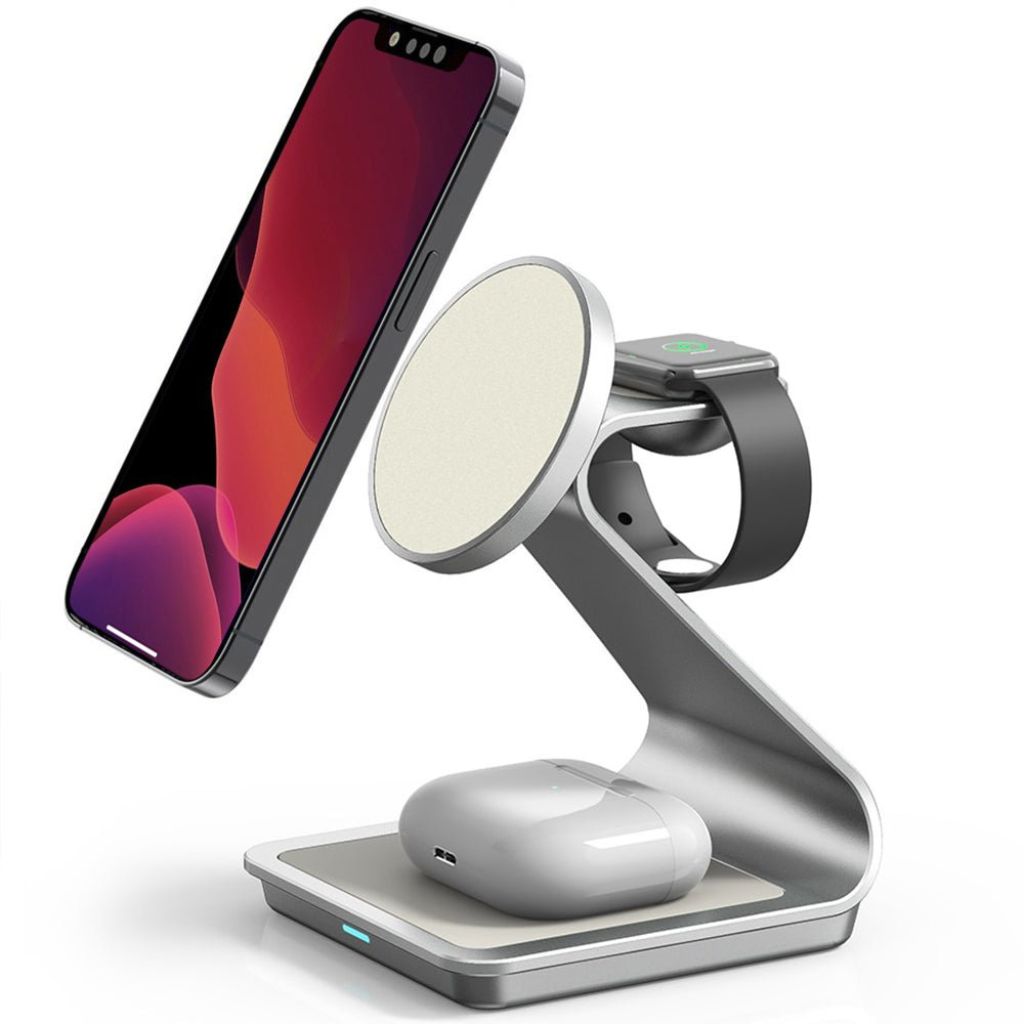 Apple 3-in-1 Magnetic Charger - Wireless, Fast | Declutter Desk