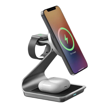 Apple 3-in-1 Magnetic Charger - Wireless, Fast | Declutter Desk