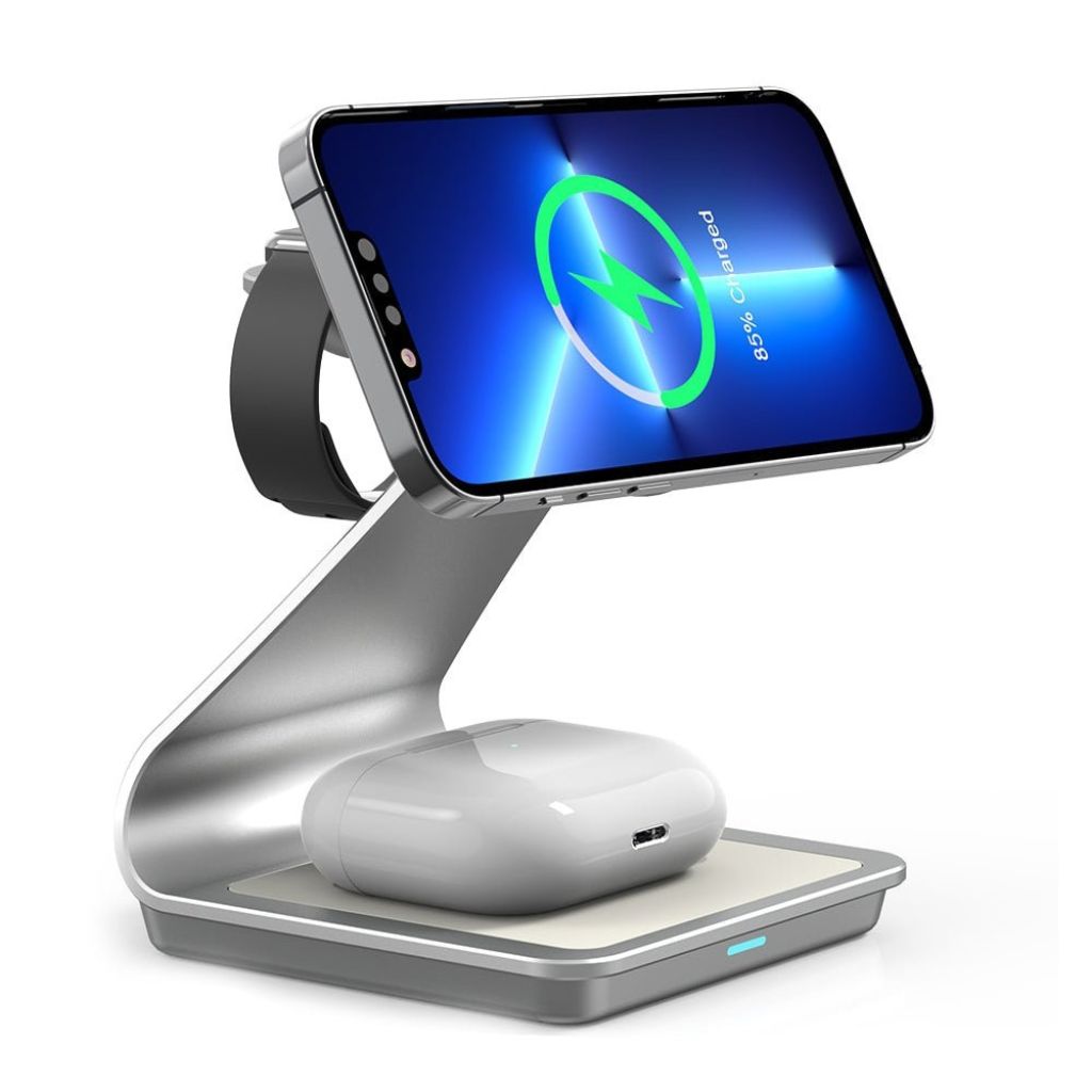 Apple 3-in-1 Magnetic Charger - Wireless, Fast | Declutter Desk