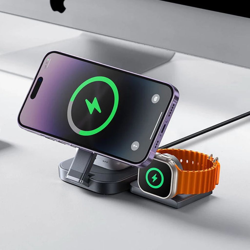 Apple Charger - 3-in-1 Foldable | Fast Wireless Power
