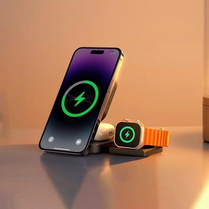 Apple Charger - 3-in-1 Foldable | Fast Wireless Power
