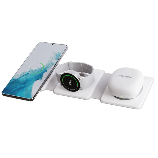 Samsung 3 in 1 Charger - Foldable, Fast Charging | Clutter-Free