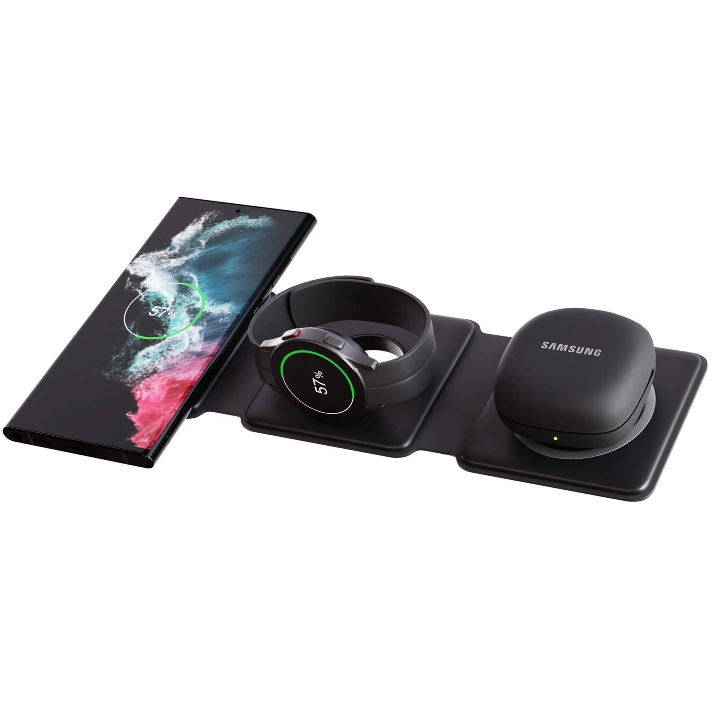 Samsung 3 in 1 Charger - Foldable, Fast Charging | Clutter-Free