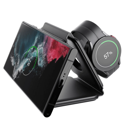 Samsung 3 in 1 Charger - Foldable, Fast Charging | Clutter-Free
