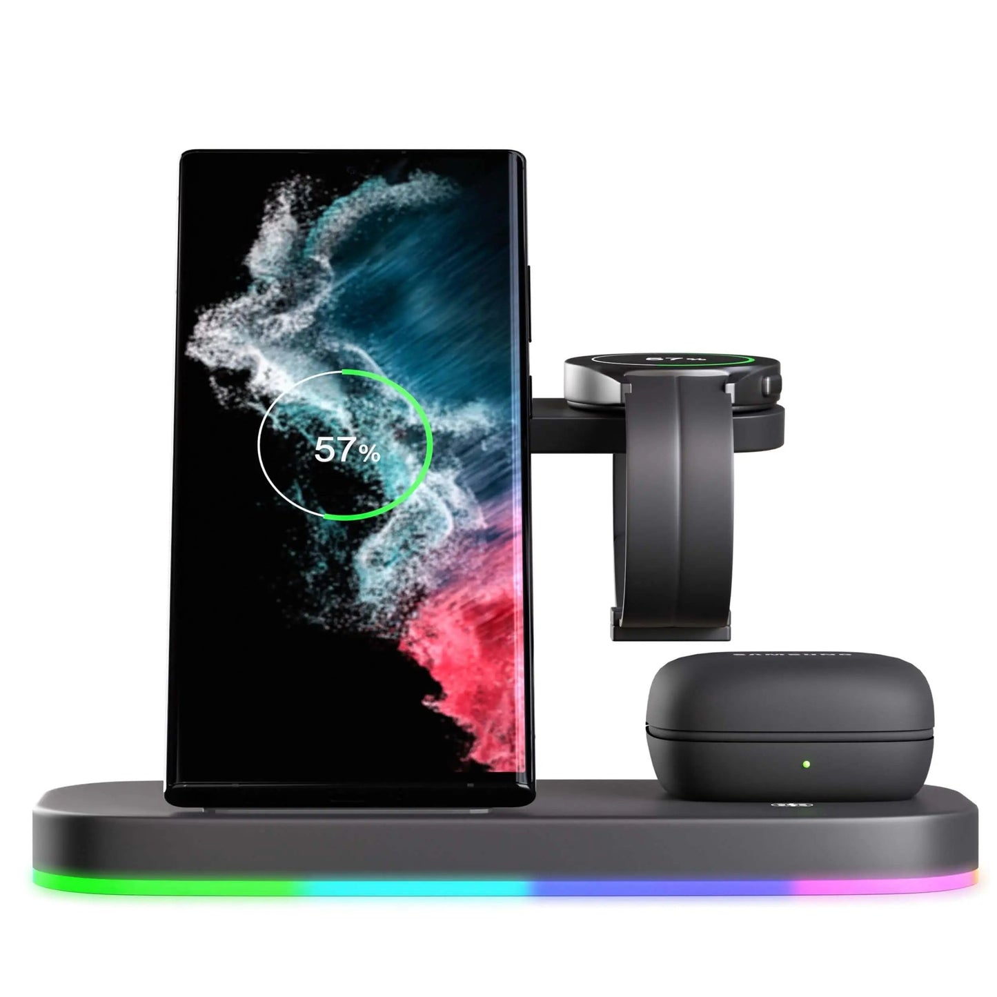 Samsung 3-in-1 Wireless Charger - Fast Charge | Declutter