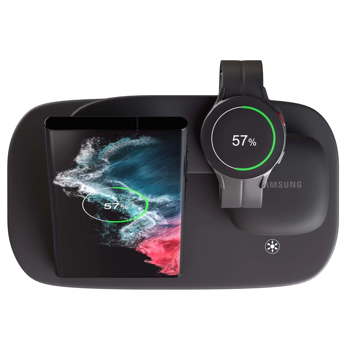 Samsung 3-in-1 Wireless Charger - Fast Charge | Declutter