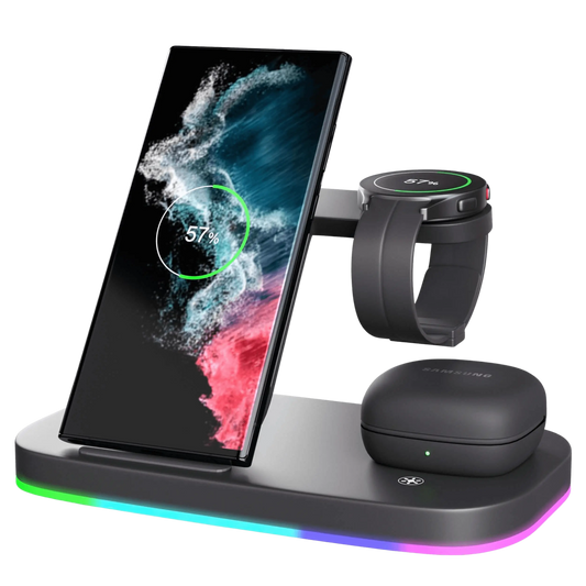 Samsung 3-in-1 Wireless Charger - Fast Charge | Declutter