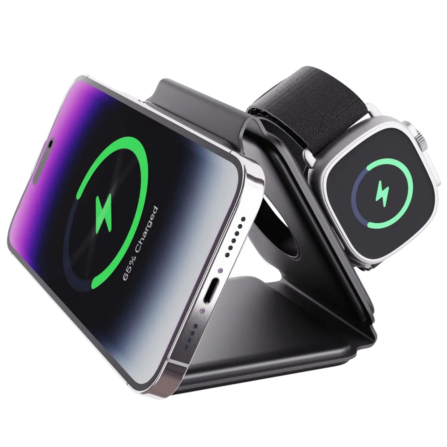 Apple 3 in 1 Charger - Foldable, Fast Charge | Convenient