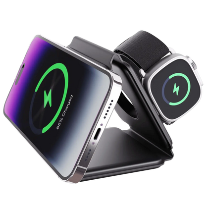 Apple 3 in 1 Charger - Foldable, Fast Charge | Convenient