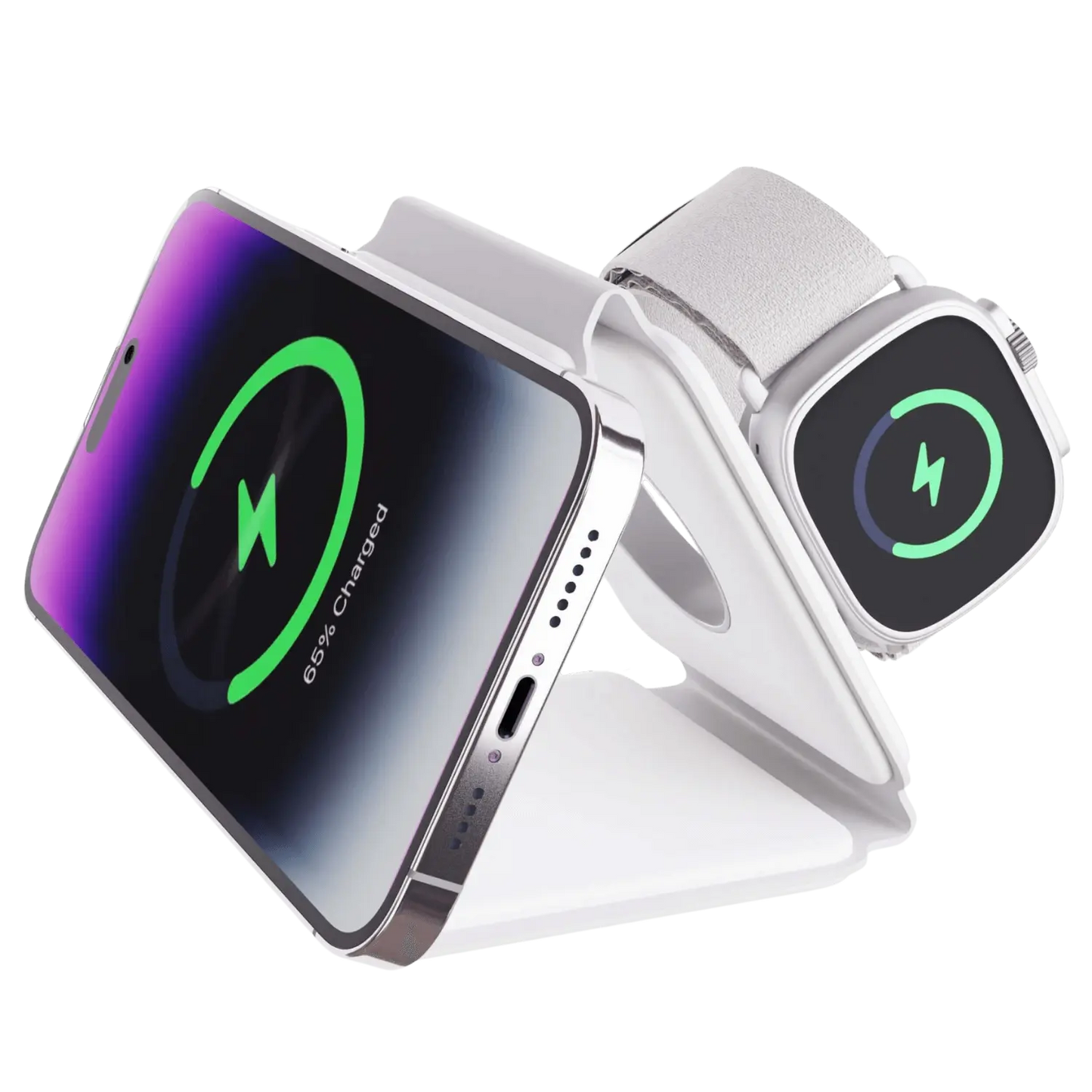 Apple 3 in 1 Charger - Foldable, Fast Charge | Convenient