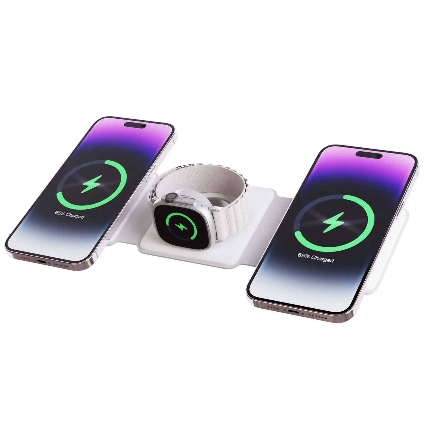 Apple 3-in-1 Charger - Foldable, Fast | Declutter & Charge