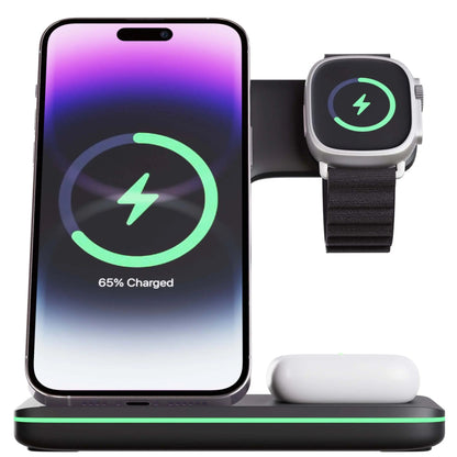 Apple 3-in-1 Wireless Charger - Fast Charging | Clean Desk