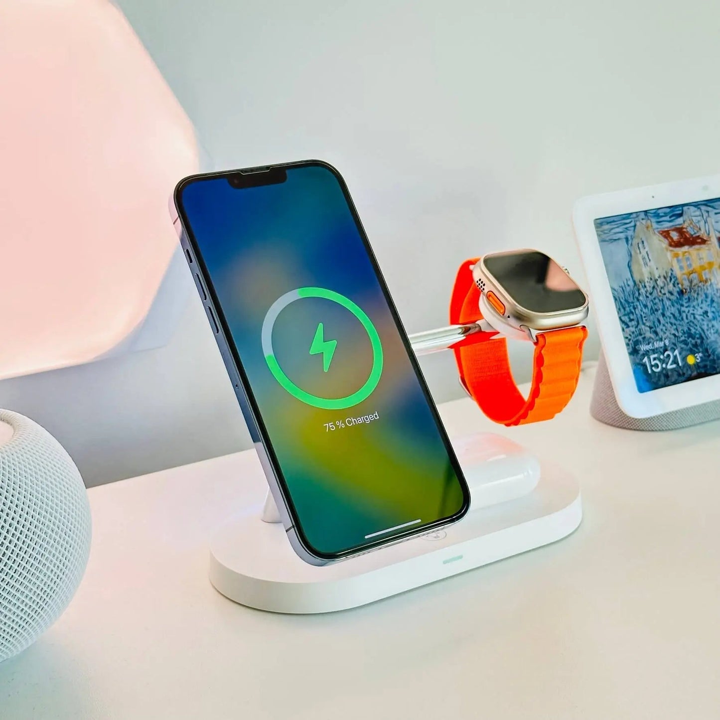 Apple 3 in 1 Charger - MagSafe, Wireless | Declutter