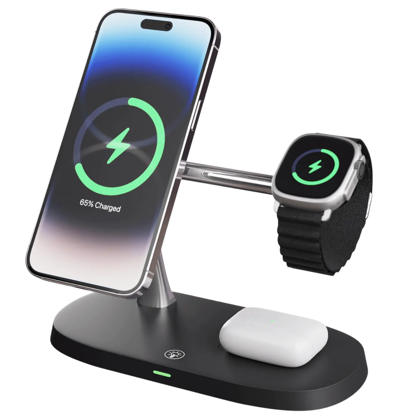 Apple 3 in 1 Charger - Wireless, Magnetic | Clutter-Free