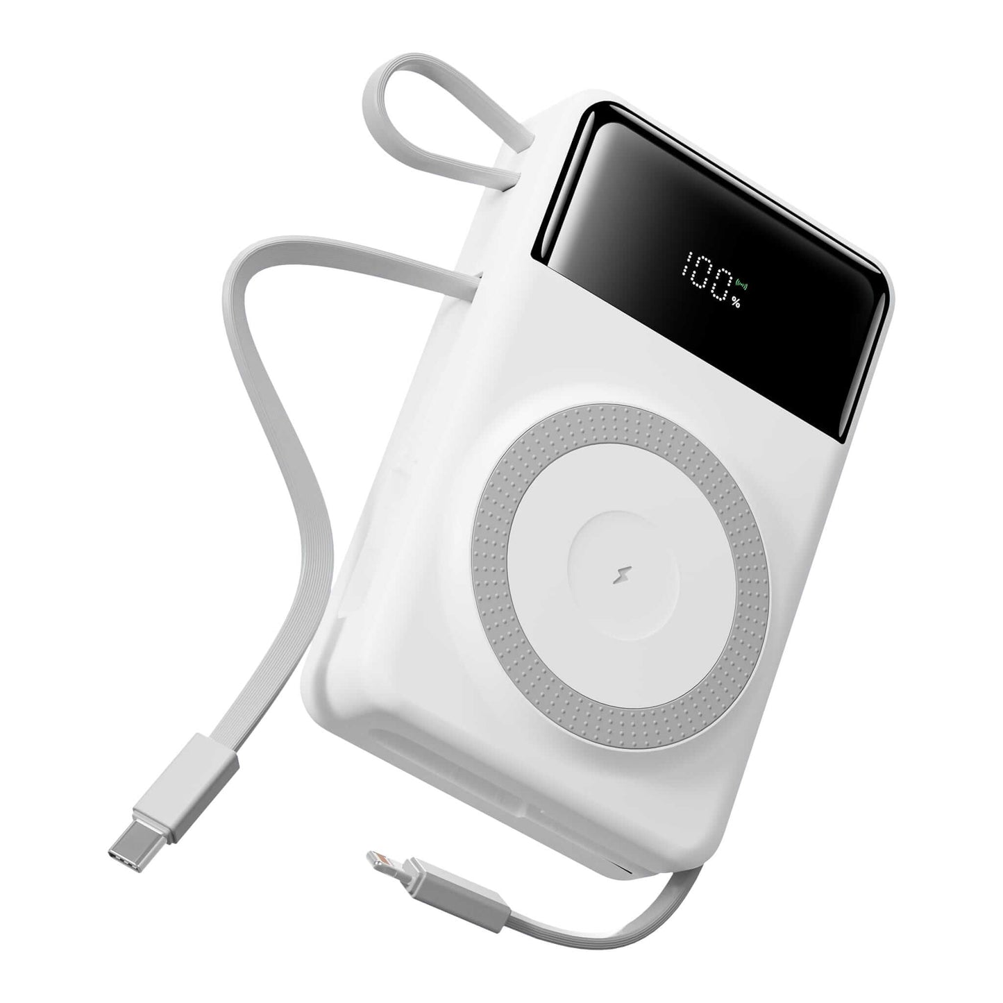 MagSafe Power Bank - 10000mAh, Purple | Wireless Charging
