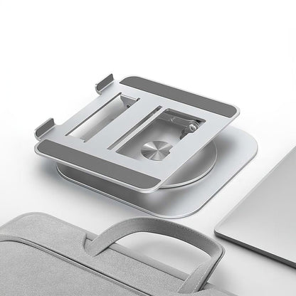 360 Swivel Laptop Stand - Ergonomic Aluminum | Portable