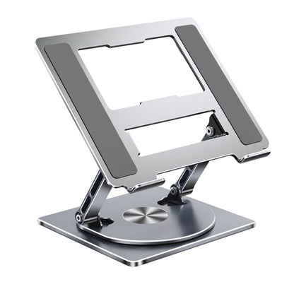 360 Swivel Laptop Stand - Ergonomic Aluminum | Portable