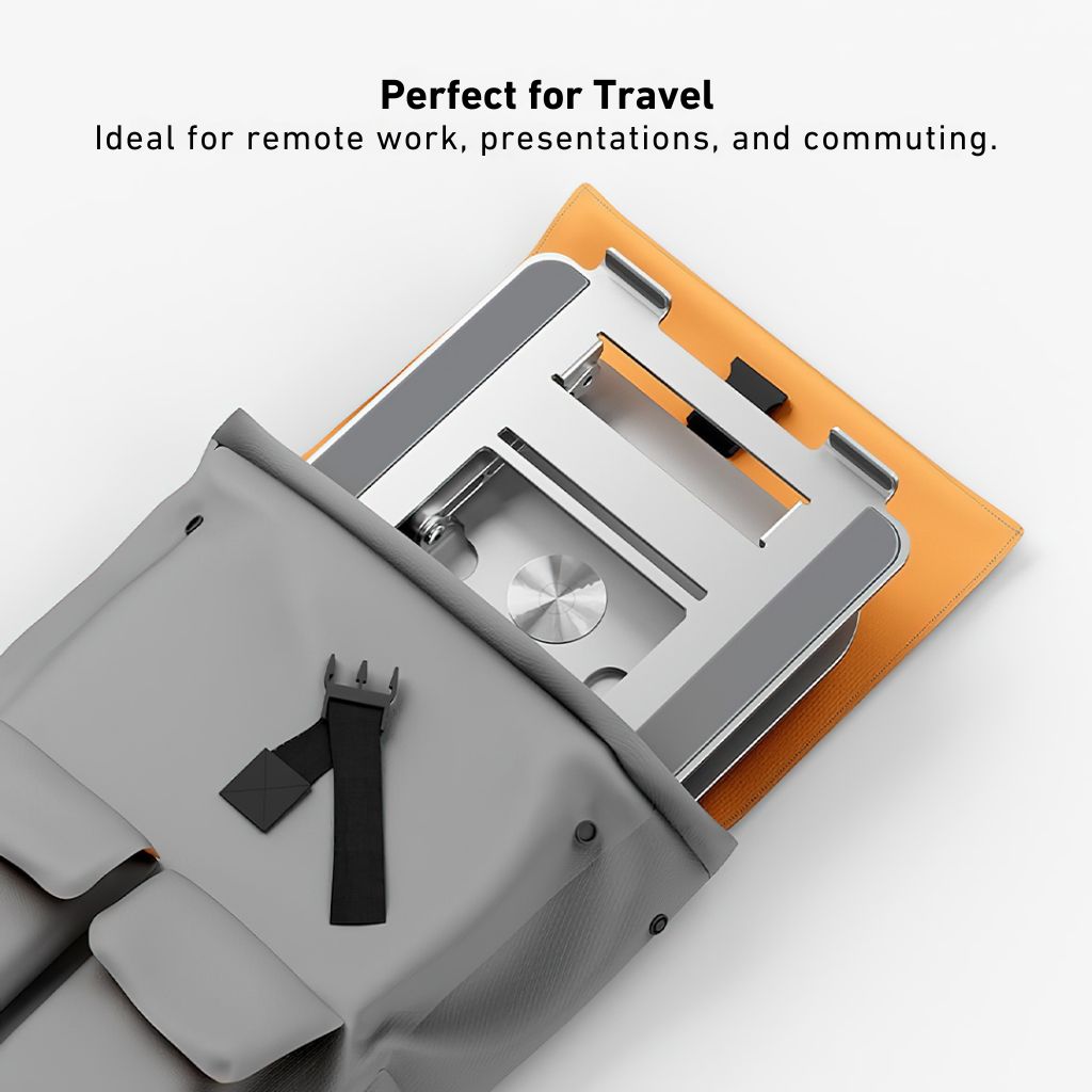 360 Swivel Laptop Stand - Ergonomic Aluminum | Portable
