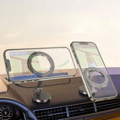 Magnetic Car Phone Mount - 360° Foldable | Safe Drive