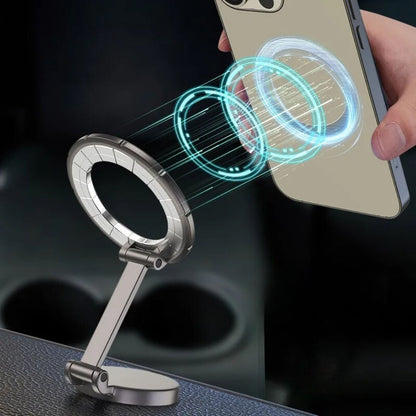 Magnetic Car Phone Holder - 360° Foldable | Safe Drive