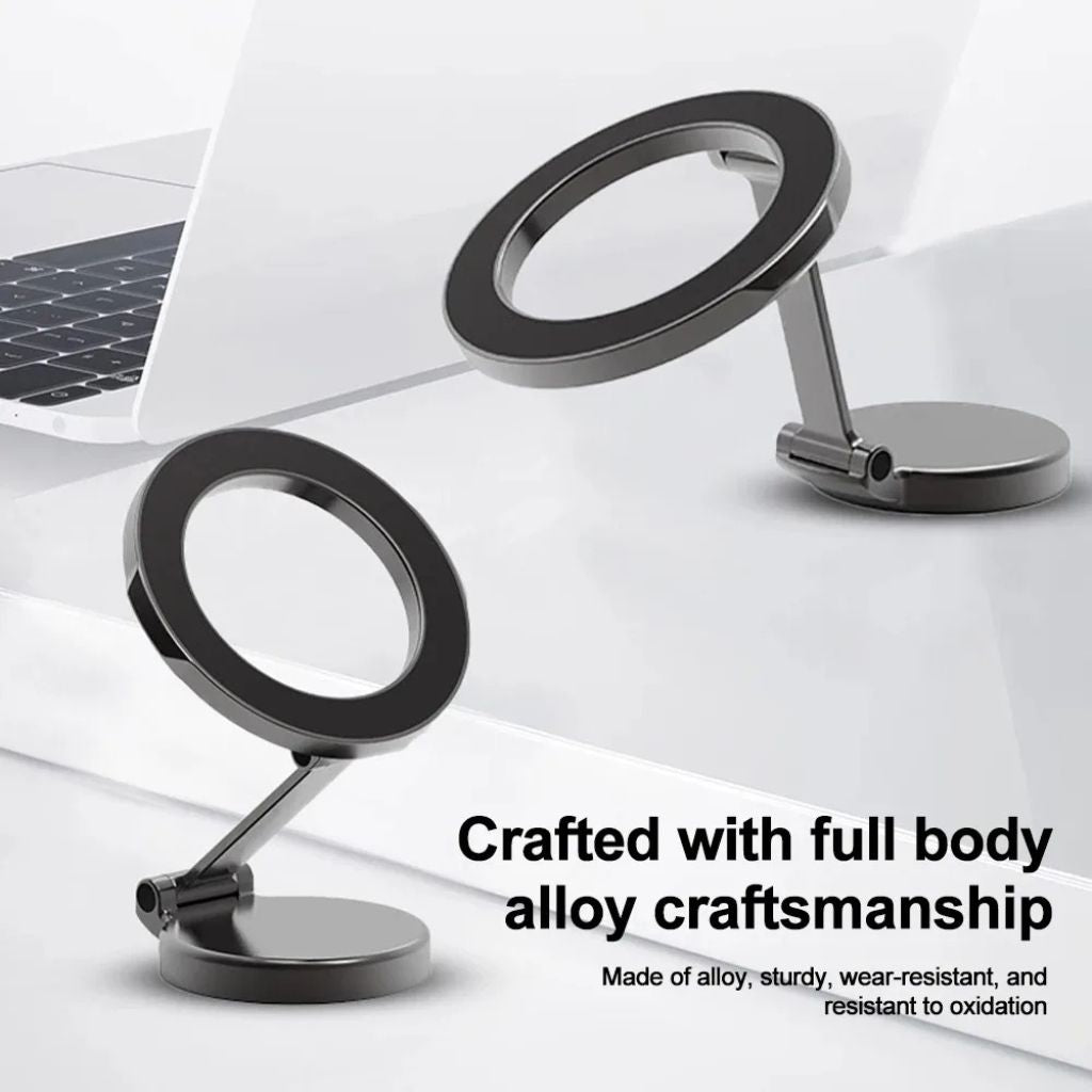 Magnetic Car Phone Mount - 360° Foldable | Safe Drive