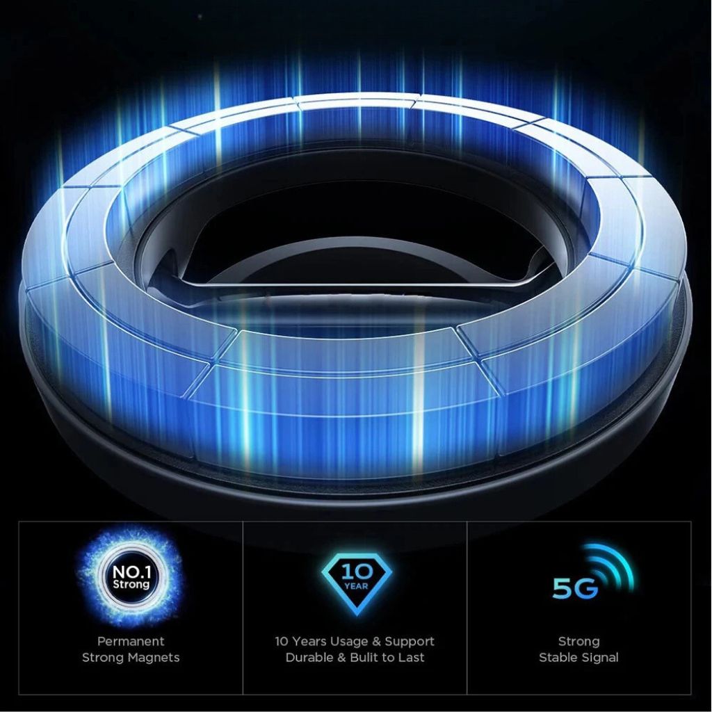 Magnetic Car Phone Mount - 360° Foldable | Safe Drive