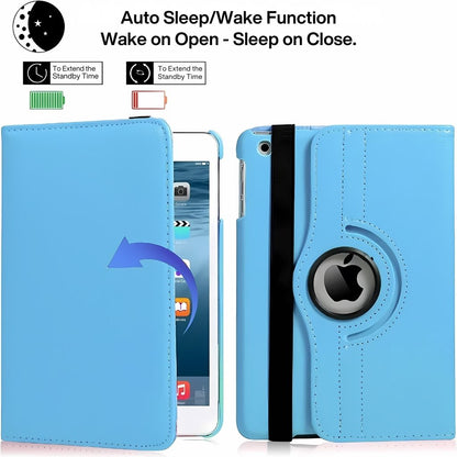 360° Rotating iPad Case - Leather, Multi-Angle | Productivity
